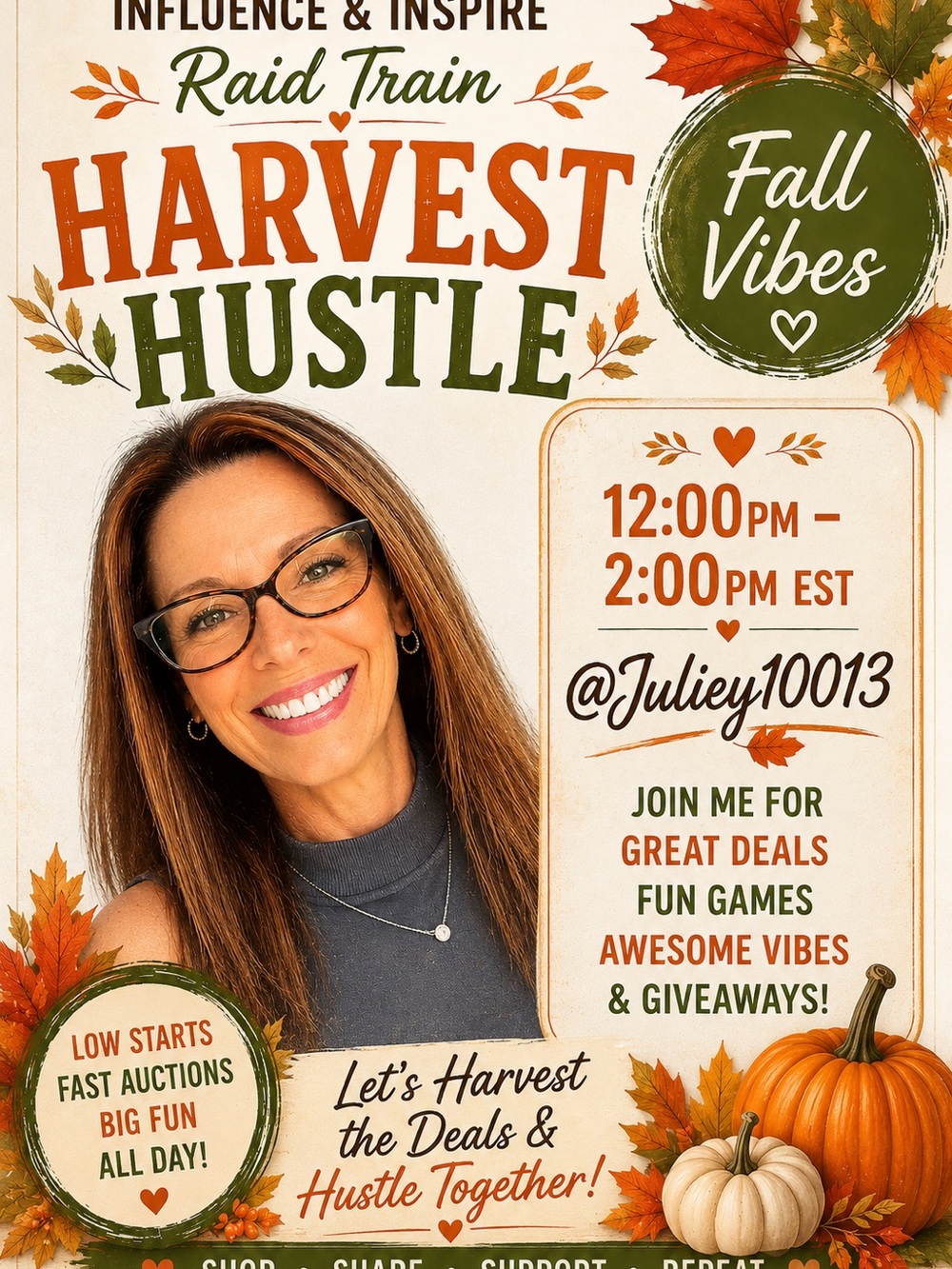 Influence & Inspire 🍁 Harvest Hustle 🍁 Raid Train! - Picture 3 of 8
